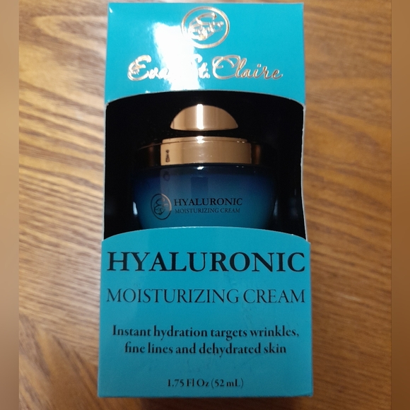 Hyaluronic Moisturizing Cream Hydrates Anti-Wrinkles NWT Size:OS Eva St.Claire - Picture 1 of 3